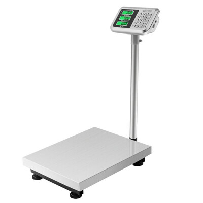 

660lbs 300kg Weight Computing Floor Platform Scale Postal Shipping