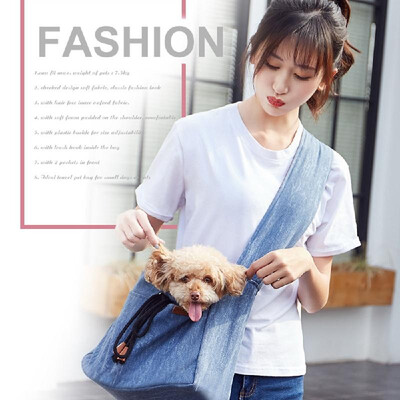 

Pet Carrier Aslant Bag Dog Sling Bag Polyester Pet Carrier for Outdoors Hiking Camping Shopping