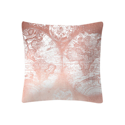 

〖Follure〗Rose Gold Pink Cushion Cover Square Pillowcase Home Decoratio