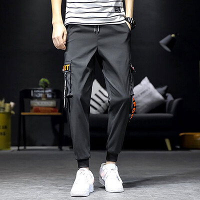 

Gobestart Mens New Style Casual Tooling Multi-Pocket Fashion Comfortable Trouser