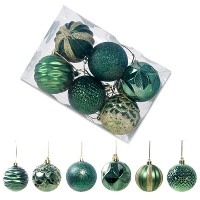 

12pcsSet 6cm Christmas Xmas Tree Ball Bauble Hanging Party Ornament 3 Colors AU