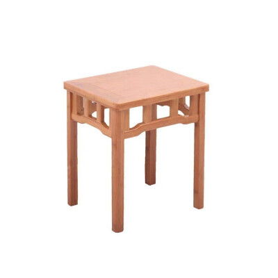 

BO AI NUO Foot stool solid wood dining chair dining stool simple square stool household square stool single