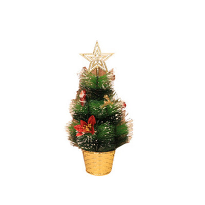 

Tailored Artificial Tabletop Mini Christmas Tree Decorations Festival Miniature Tree