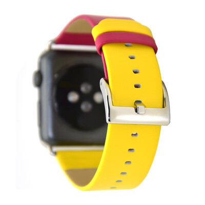 

〖Follure〗Leather Watch Strap Bracelet Wrist Band For Apple Watch 123 38MM