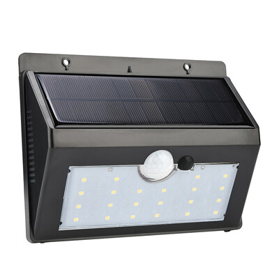 

〖Follure〗22 LED Solar Power PIR Motion Sensor Wall Light Outdoor Garden Waterproof Lamp
