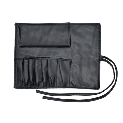 

Protable Make Up Bag Cosmetic Brush Bag Makeup Holder Professional PVC Apron Bag Artist Belt Strap