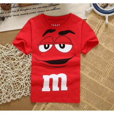 

Cartoon Tee Kids Boy Short Sleeve Cotton T-shirt Top Blouse Toddler 2 3 4 5 6 7T