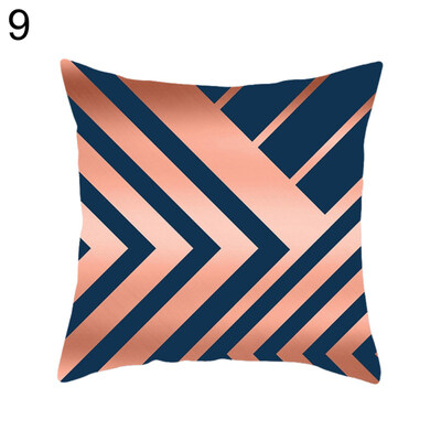 

Color Block Teardrop Triangle Geometric Pillow Case Cushion Cover Sofa Car Decor