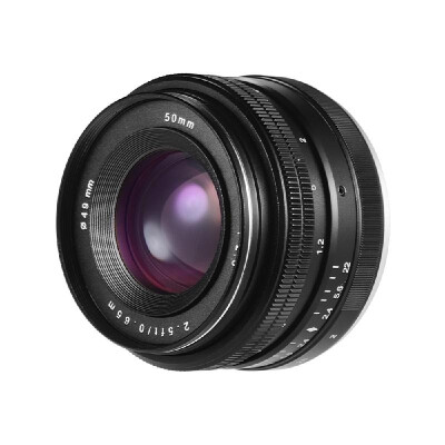 

50mm f20 USM Large Aperture APS-C Manual Focus Mirrorless Lens Standard Prime Lens for Portrait Still Life Humanistic Street Pho