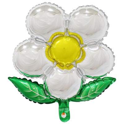 

FUNNYBUNNY 1 Piece Flowers Balloons Aluminum Balloons Birthday Party Decoration Balloons