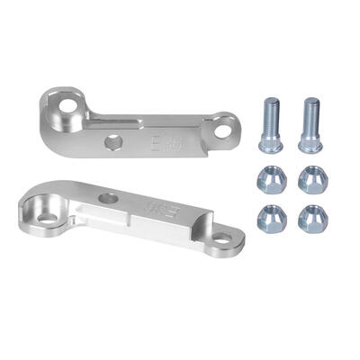 

Adapter Increasing Turn Angle About 25 Drift Lock Kit for BMW E36 Silver