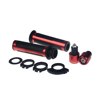 

2Pcs 78" 22mm Universal Street & CNC Racing Aluminum Motorcycle Handle Bar Handlebar Grips
