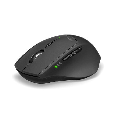 

Rapoo MT550 Three Modes Bluetooth Wireless Mouse Ergonomic Mice 3040 24GHz Four Device Connection