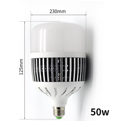 

E27 LED Bulb Fin High Power Saving Super Bright Screw 50W 100W 150W Workshop Lamp Factory Indoor Lights Courtyard Lamps