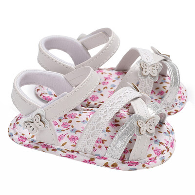 

Baby Sandals For Girls Summer Infant Non-slip Soft Bottom Girl Princess Shoes Toddler Shoes Bow-knot Shoes Newest