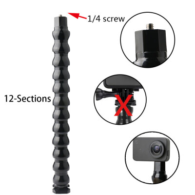 

〖Follure〗Hose Base 14 Screw With Adjustable Gooseneck12-Section For AntsXiaomiNikonSJ