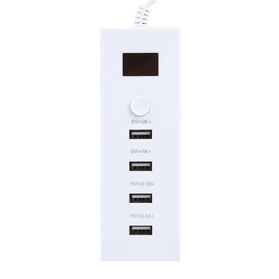 

USB Charger 5A 4 Port Power Adaptor for Phone Tablet iPhone Samsung