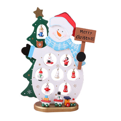 

Toponeto Christmas Tree Small Ornament Mini Painted Christmas Tree Decorations