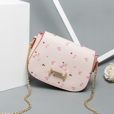 

Summer ins girls on the Korean version of the one - shoulder satchel fashion chain bag simple