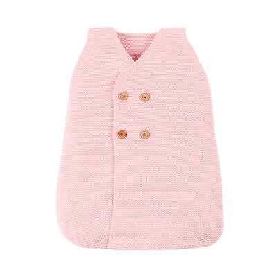 

Baby Sleeping Bags Winter Knitting Envelope Solid Color V-Neck Sleepsacks