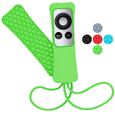 

〖Follure〗For Apple TV 23th Gen Siri Remote Controller Anti Slip Silicone Case Cover Skin