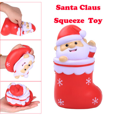 

Gobestart Santa Claus Super Slow Rising Scented Squeeze Relieve Stress Toy