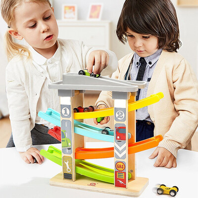 

YIWULABoy And Girl Gift Racing Ramp Racing Mini Car Toddler Toy Gift