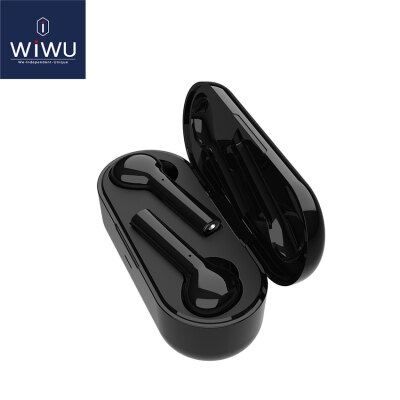 

WIWU True Wireless Earbuds Bluetooth 50 Earphones TWS Wireless Headphones Hi-Fi Stereo Sound Handsfree Headset