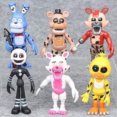 

6pcsSet FNAF Five Nights at Freddy&39s Action Figure Toys Doll Kids Children Gift