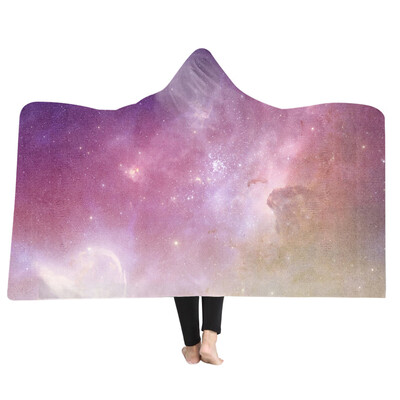 

Toponeto Cartoon 3D Plush Hooded Warm Blanket Dressing Blankets Hooded Blanket