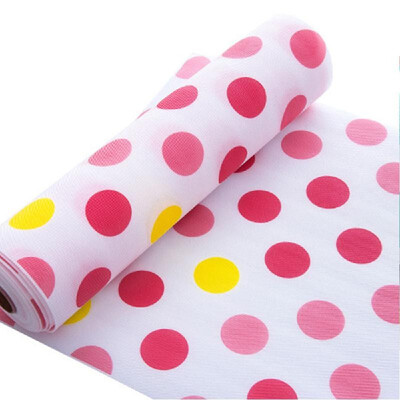 

30500CM Kitchen Drawer Paper Polka Dot Floral Strawberry Print Waterproof Oilproof Non-Adhesive Wardrobe DIY Cabinet Dining Pads