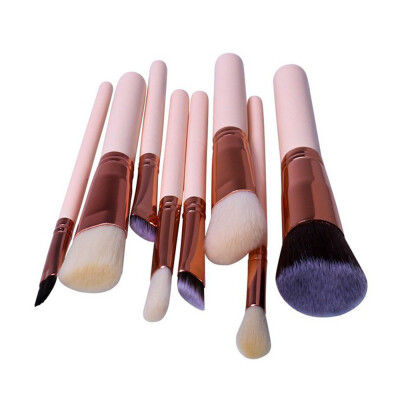 

Toponeto 8x Pro Makeup Brushes Set Foundation Powder Eyeshadow Brush Tool Pi