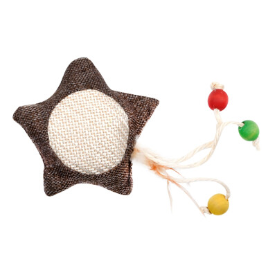 

Cat Interactive Tease Toy Cute Soft Fish Rat Cactus Canvas Pillow Toy Pet Scratch Resistant Catnip Toy Kitten Play Bite Toys