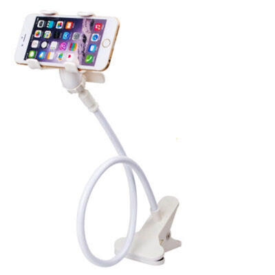 

Universal Flexible Holder Arm Lazy Mobile Phone Gooseneck Stand Holder Stents Flexible Bed Desk Table Clip Bracket