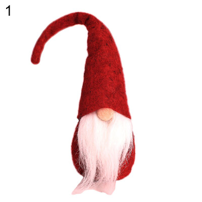 

Cute Christmas Gnome Plush Toy Shop Window Table Decoration Children Xmas Gift