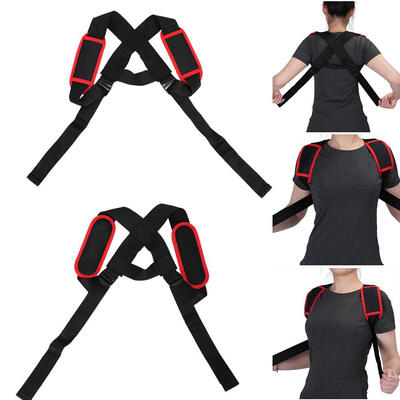 

Greensen Adjustable Posture Back Support Corrector Correction Chest Brace Shoulder Band Belt