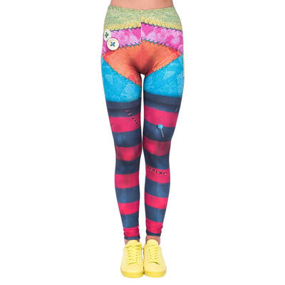 

Sexy Women Sports Yoga Pants 3D Digital Print Trousers Stretch Leggings