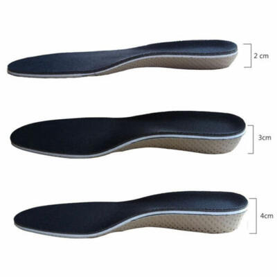 

Soft Air Cushion Height Plantar Increase Elevator Shoe insoles Lifts Pad Taller