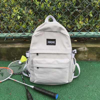 

Tailored Fashion Women Large Nylon Capacity Student Backpack Travel Couple Bag