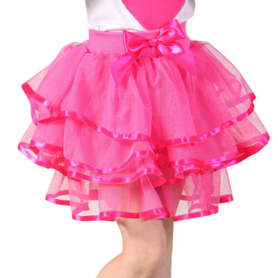 

Summer Baby Girl Skirt With Bow And Ball Gown Suitable For Dancing Competion Having Five Colors