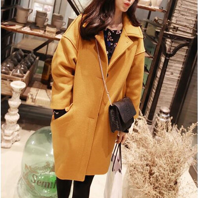 

Tailored Winter Fashion Slim Coat Women Long-sleeved Casual Medium Long Slim Coat