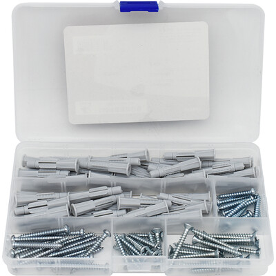 

Kraft Weil 100PCS expansion screw set M636 expansion tube x50 screw x50 NF2889