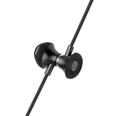

WOPOW BT Headphone Sports Running Headphone Neck Wear Semi-in- ear Headphone 42 Smart Noise Reduction Sports BT Headphone BT25 Bl