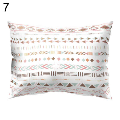 

Geometric Pattern Pillow Case Sofa Cushion Cover Bedroom Home Car Decoration