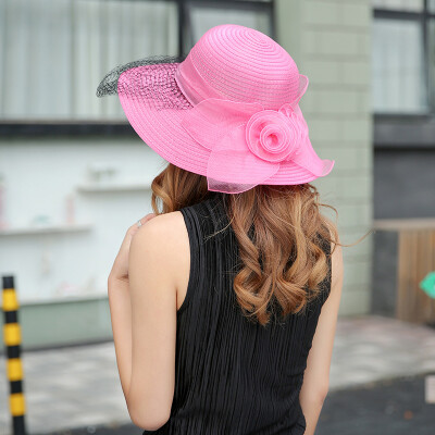 

Womens sun hat Korean version of uv protection outdoor hat womens summer outing fashion shade hundred steaming cool hat