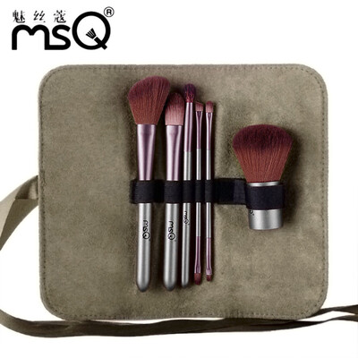 

〖Follure〗Artificial Fiber Makeup Brush Set Wooden Handle Makeup Tools