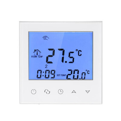 

Electric Heating Thermostat with Touchscreen Smart WIFI Programmable Temperature Controller with LCD Display 16A 200240V