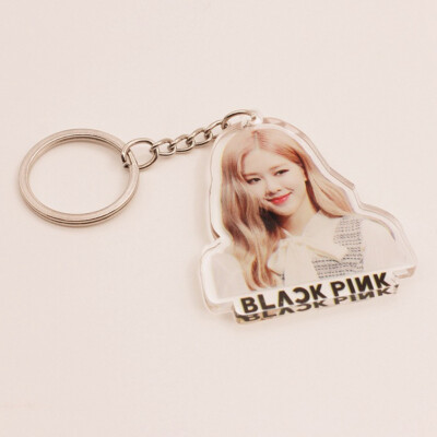 

Kpop Blackpink Keychain Acrylic Key Chain Keyring Key Tags Bag Purse Phone Pendant