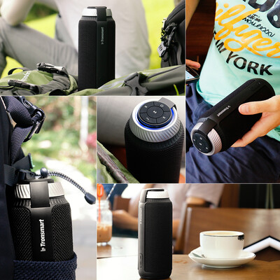 

Tronsmart Element T6 Portable Speaker Bluetooth 41 IPX6 Water-resistant Superior 360° TWS Stereo Sound Hands-free Calling 25W Dua