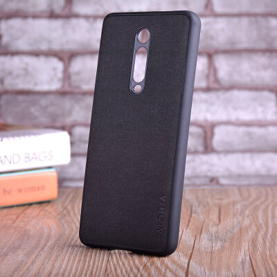 

Case for Xiaomi Redmi K20 K20 Pro coque Luxury textile Leather skin soft TPU hard phone cover for Redmi K20 K20 Pro case funda